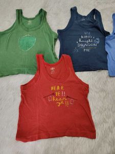 Boys Vest Set Of 4