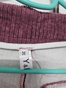 Warm Corduroy Wide Leg Pants for Winter