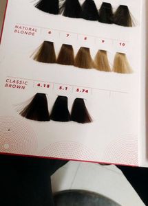 Am Selling My New Streax Colour Card