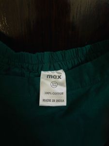 Emerald Green Floral Print Fabric