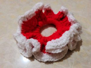 Crochet Hair Scrunchies - Set of 3