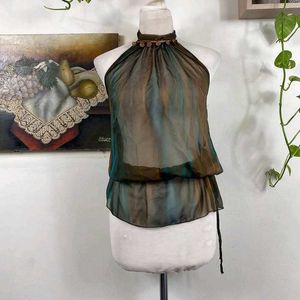 Sheer Halter Top