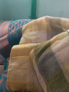 Elegant Yellow Saree 2