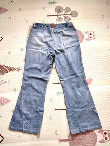 Flared Non Strechable Pants