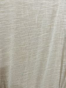 Beige Embellished Tie-Front Tee