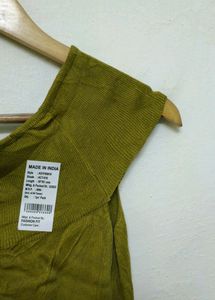 Trendy New Olive Green Top For Women