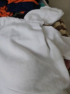 Sweatshirt In White Colour