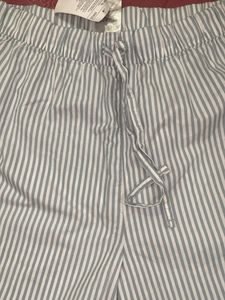 H&amp;M Stripe Cotton Blend Trouser