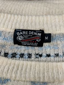 Bare Denim White Sweater ( Women)
