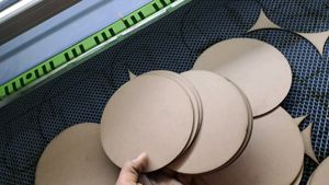 6x6=6 Pic Inch Mdf Bord Wall Design Sheet #frem
