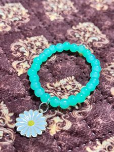 Colorful Heart Bead Bracelet Set Of 8