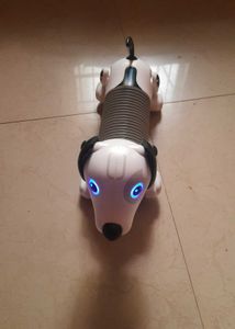 Dog-  It&#39;s a robotic toythat can bark Walk