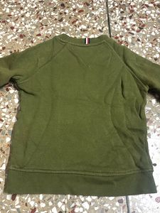 Green Tommy Hilfiger Sweatshirt