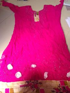 Cotton Dress Set Rani Colour