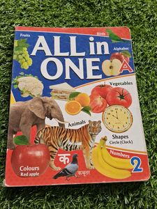 Combo Of 2;Text Book For Preschool Children