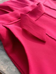 Chic Red Sleeveless Jumpsuit