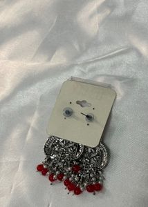 Oxidized  Jhumka Earrings