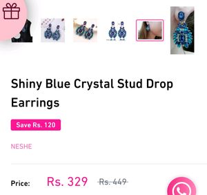 Crystal Stud Earrings