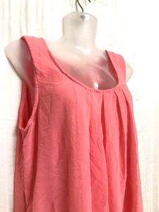 Casual Clothing Pink Sleeveless Top
