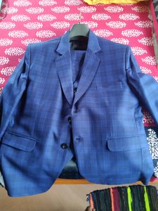 COMBO OF NAVY BLUE RAYMOND BLAZER SET &amp; GREY One