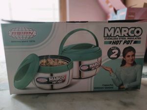 ASIAN Stainless Steel Insulated Hot Pot Casserole