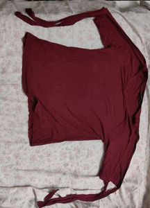 Marron Globus Medium Size Top