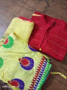 Kurta Set With Pant And Duppata