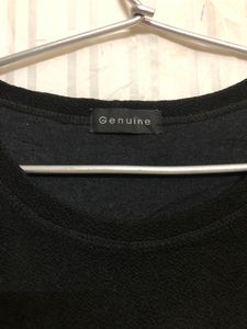 Genuine Black Long Sleeve Top