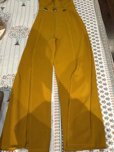 Shoulder Straps Basic  Jumpsuit