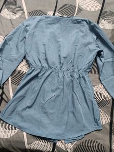 Blue Dress Top Shirt