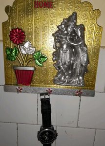 Sweet Home Krishna Key Holder