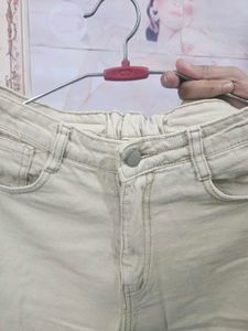 Cargo Style Beige Pants