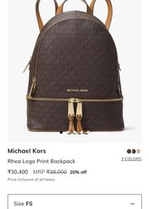 Authentic Michael Kors Backpack