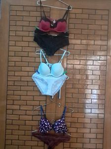 Combo Of  Six Branded   Like New  Bra N Panty
