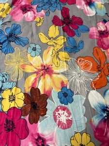 king size Floral Print Bedsheet with pillow cover