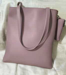 Pink Tote Bag