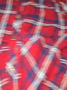 Red and Blue Plaid Shirt
