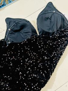 Sparkling Black Party Dress