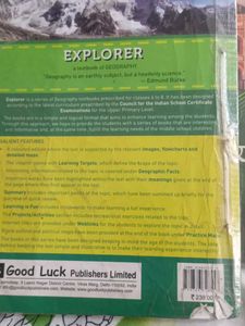 Icse.  Explorer Book 7