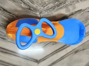 R for Rabbit Swing Car– Orange Blue