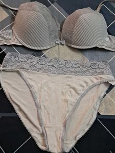 combo Of Four Imported Fabric Bra N Panty