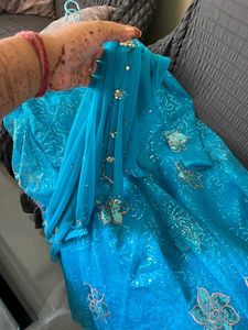 Self Design Lehenga Choli With Dupatta