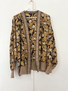 Versace Print Alike Cardigan
