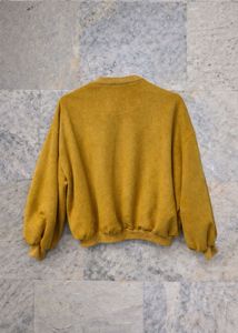 Zara Mustard Bomber Jacket