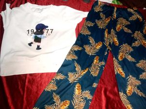 Girls Outfit - Tee &amp; Bottom