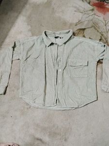 Corduroy Button-Down Shirt