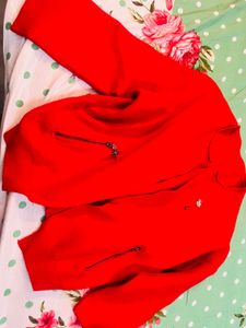 Beautiful Soft Red Sweater