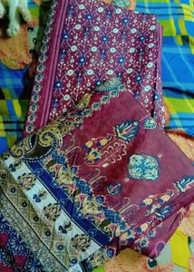 Elegant Embroidered Suit Set