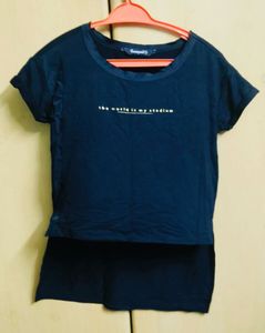 Navy Graphic Tee