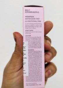 Peripera Bare Water Tint In Emotional Pink 03